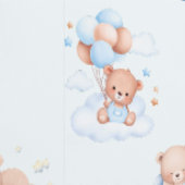Dromerige Teddy Bear Nursery Wallpaper Behang (Zoom)