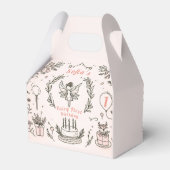 Dromerige tinten en sprookjeswensen: Eerste verjaa Bedankdoosjes (Achterkant)