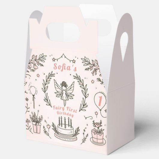 Dromerige tinten en sprookjeswensen: Eerste verjaa Bedankdoosjes (Geopend)