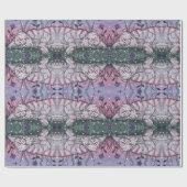 Dromerige Tuin Snooze Kat Aquarel Illustratie Cadeaupapier (Vlak)