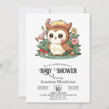Dromerige Uil Baby shower