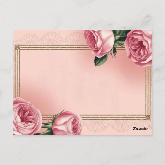 Dromerige verjaardagswensen Kaart (Achterkant)