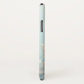 Dromerige Verrukking: Sparkling Pastel Blauw & Roz Case-Mate iPhone Case (Achterkant / rechts)