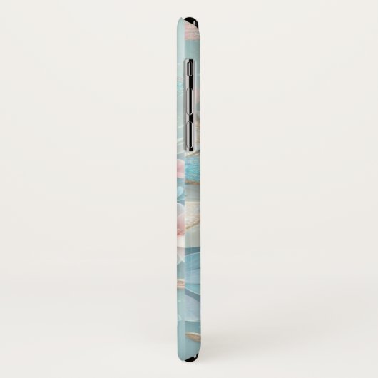 Dromerige Verrukking: Sparkling Pastel Blauw & Roz Case-Mate iPhone Case (Achterkant/links)