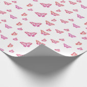 Dromerige Vlinder Cadeaupapier (Hoek)