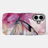 Dromerige vlinder met roze bloemen Case-Mate iPhone case (Achterkant (horizontaal))