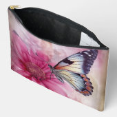 Dromerige vlinder op bloemendoek etui (Open)