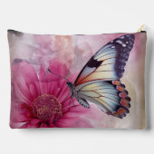 Dromerige vlinder op bloemendoek etui (Achterkant)