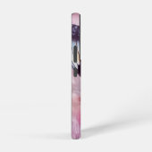 Dromerige vlinder op bloemendoek samsung galaxy hoesje (Rechterkant)