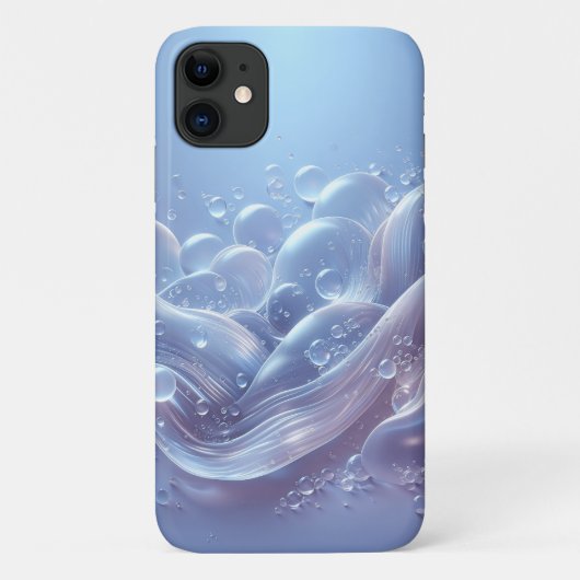 Dromerige Vloeibare Golven en Zwevende Bellen Esth Case-Mate iPhone Case (Achterkant)