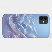 Dromerige Vloeibare Golven en Zwevende Bellen Esth Case-Mate iPhone Case (Achterkant (horizontaal))