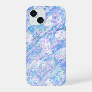 Dromerige Vrouwelijke Christelijke Hoesje (Jesaja iPhone 15 Case