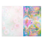 Dromerige Walrus Tuin Notitieblok (Voorkant)