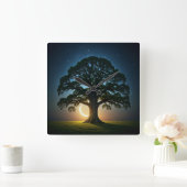 Dromerige wandklok (Huis)