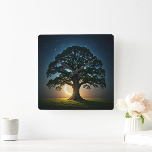 Dromerige wandklok (Huis)