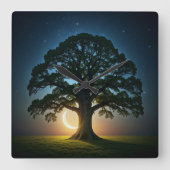 Dromerige wandklok (Voorkant)