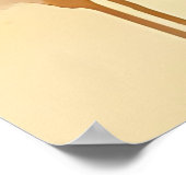 Dromerige Waterverf Ballerina Prinses Poster (Hoek)