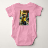 Dromerige Waterverf Cat Gardener T-shirt (Achterkant)