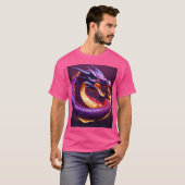 Dromerige Waterverf Dragon T-shirt (Voorkant volledig)