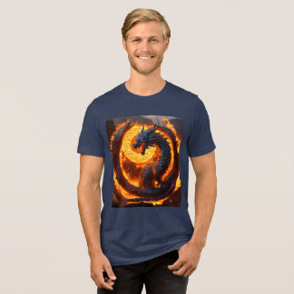 Dromerige Waterverf Dragon T-shirt
