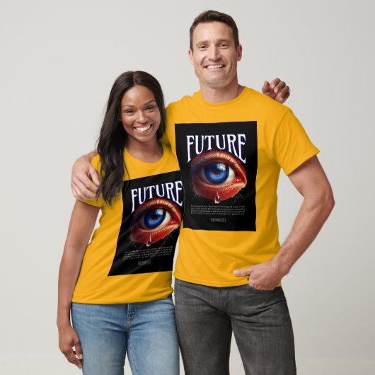 Dromerige Waterverf futuristisch T-shirt (Unisex)