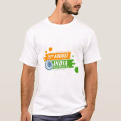 Dromerige Waterverf Indian Flag T-shirt (Voorkant)