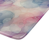 Dromerige Waterverf inkt kunst Snijplank (Hoek)