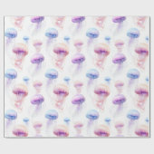 Dromerige Waterverf kwal Gift Wrap Cadeaupapier (Vlak)