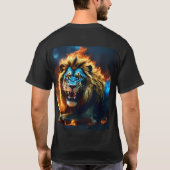 Dromerige Waterverf Lion T-shirt (Achterkant)