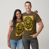 Dromerige Waterverf Lion T-Shirt Design (Unisex)
