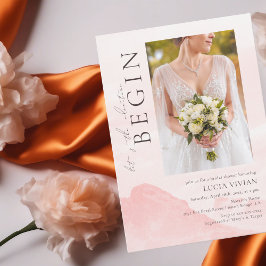 Dromerige Waterverf Mountain Photo Vrijgezellenfee Kaart