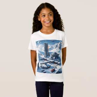 Dromerige Waterverf Ruimte Natuur T-shirt Design