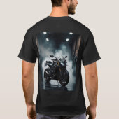 Dromerige Waterverf Superbike T-shirt (Achterkant)