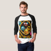 Dromerige Waterverf Whimsy T-shirt (Voorkant volledig)