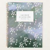 Dromerige Waterverf Wilde Bloemen Planner (Voorkant)