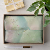 Dromerige weide Waterverf in Pastel Tissuepapier (Geschenk)