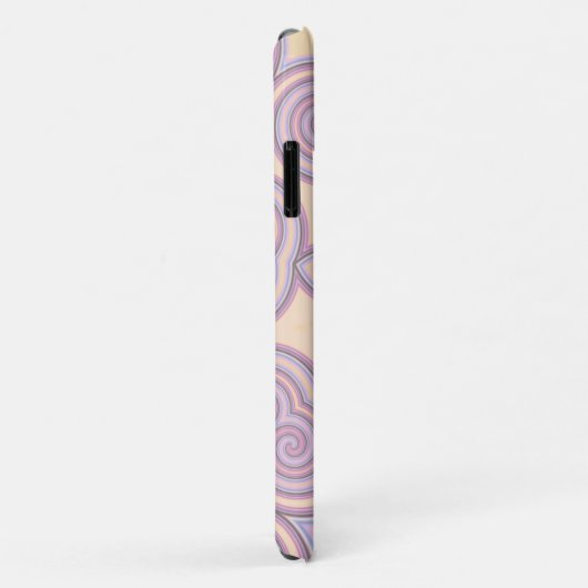 Dromerige wervelingen - pastel psychedelisch patro Case-Mate iPhone case (Achterkant/rechts)
