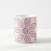 Dromerige wervelingen - pastel psychedelisch patro koffiemok (Center)