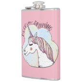 Dromerige Whimsical Eenhoorn Heupfles (Links)