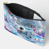 Dromerige Winter Wonderland Lights Etui (Open)