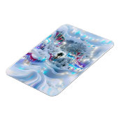 Dromerige Winter Wonderland Lights Magneet (Linkerzijde)