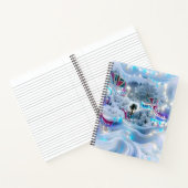 Dromerige Winter Wonderland Lights Notitieboek (Binnen)
