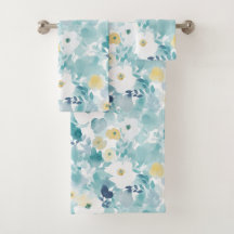 Dromerige Witte Bloemen & Aqua
