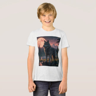 dromerige wolf T-shirt