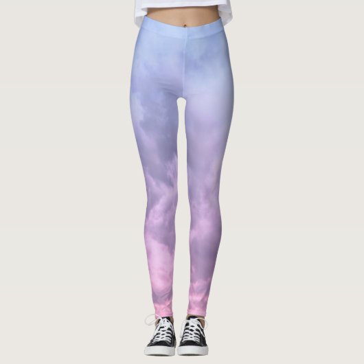 Dromerige wolken 16 - Caribbean Sunset Leggings (Voorkant)