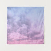 Dromerige wolken 16 - Caribbean Sunset Wandkleed (Voorkant)