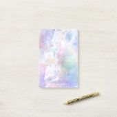 Dromerige Wolken en Sterren Gepersonaliseerd Post-it® Notes (Op bureau)