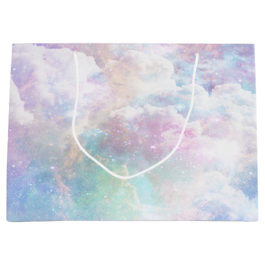 Dromerige Wolken en Sterren Groot Cadeauzakje (Voorkant)