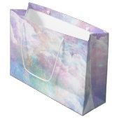 Dromerige Wolken en Sterren Groot Cadeauzakje (Voorkant Gekanteld)