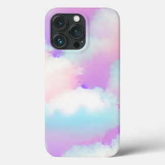 Dromerige wolken in levendige pastelkleuren Case-Mate iPhone case